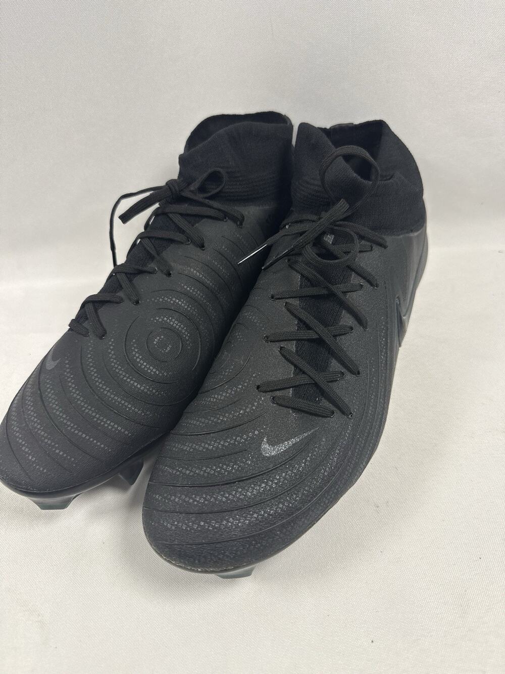 Nike Phantom Luna FG Black Soccer Cleats Men’s Size 11 Triple Black